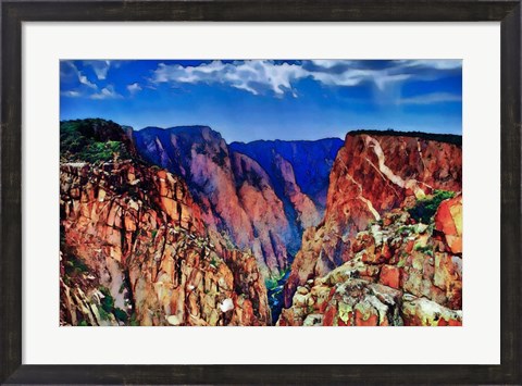 Framed Black Canyon Print