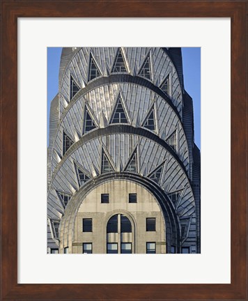 Framed Chrysler Building Print