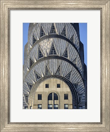 Framed Chrysler Building Print