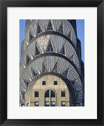 Framed Chrysler Building Print