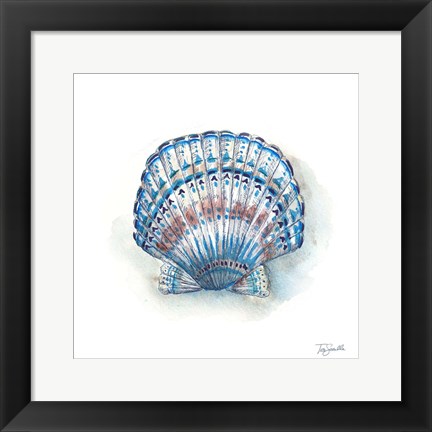 Framed Bohemian Shells VII Print