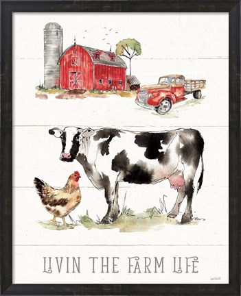 Framed Country Life III Print