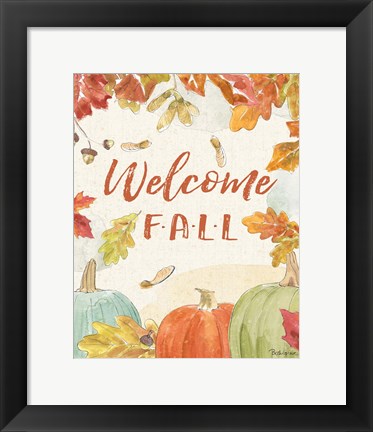 Framed Falling for Fall VI Print