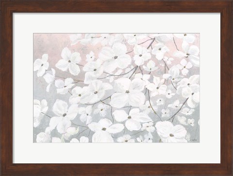 Framed Bringing in Blossoms Print