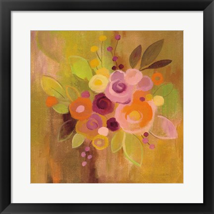 Framed Small Bouquet II Print