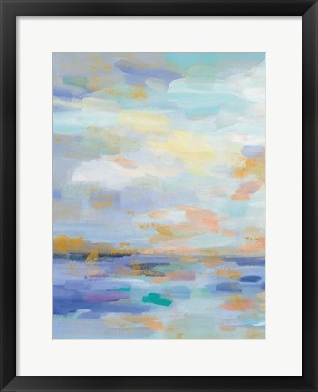 Framed Golden Sunrise II Print