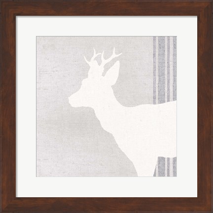 Framed Woodland Animal IV Print