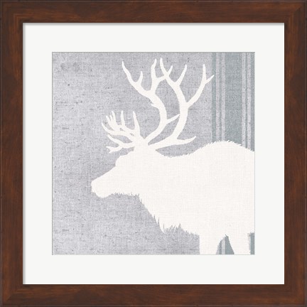 Framed Woodland Animal II Print