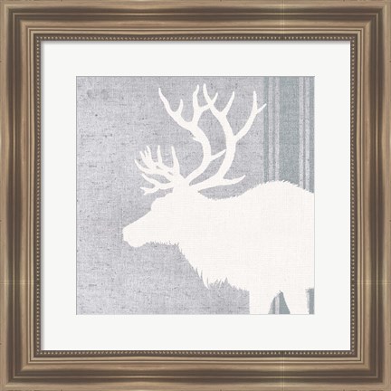 Framed Woodland Animal II Print