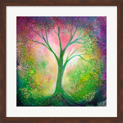 Framed Tree of Tranquility Print