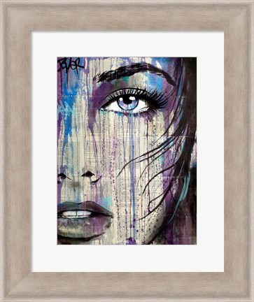 Framed Indigo Feel Print