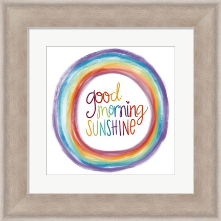 Framed Good Morning Sunshine Print