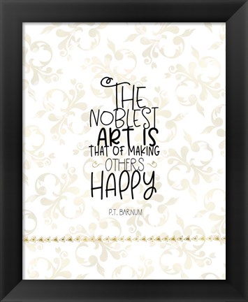 Framed Noblest Art Print