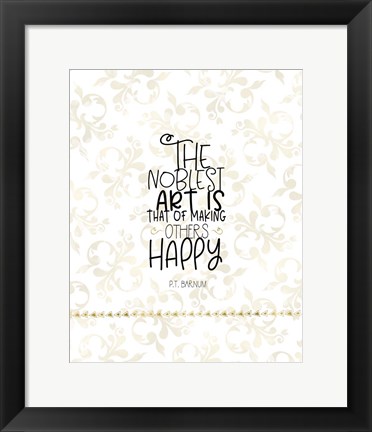 Framed Noblest Art Print