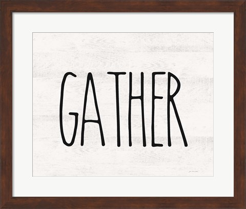 Framed Gather Print