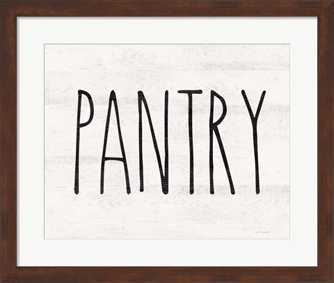 Framed Pantry Print