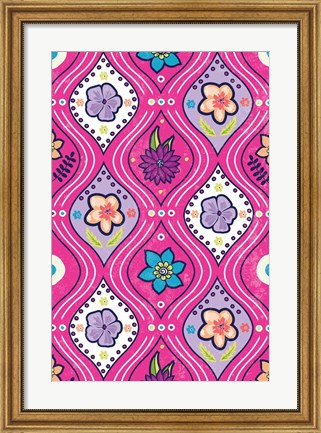 Framed Floral II Print