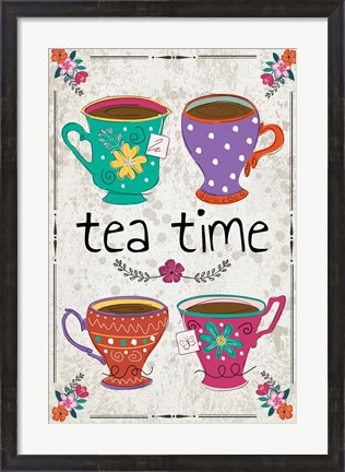 Framed Tea Time Print