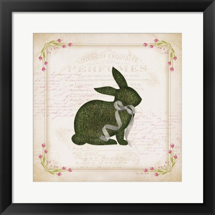 Framed Bunny Print