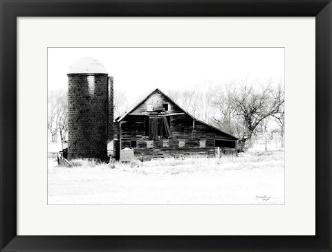 Framed Barn II Print