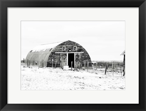 Framed Barn III Print