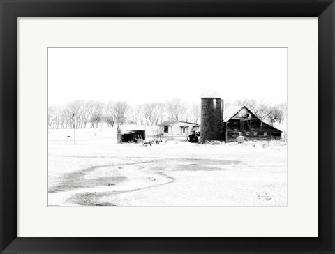 Framed Barn IV Print