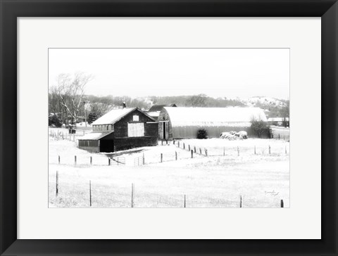 Framed Barn VI Print