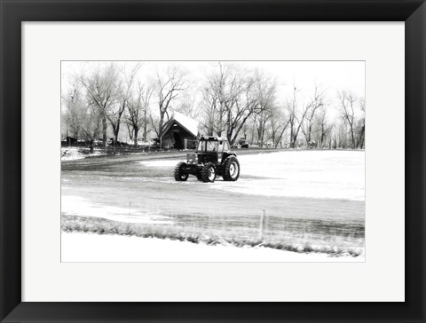 Framed Tractor Print