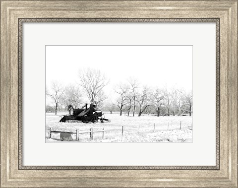 Framed Tractor VII Print