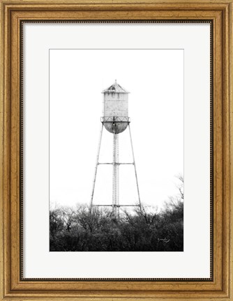 Framed Water Tower Print