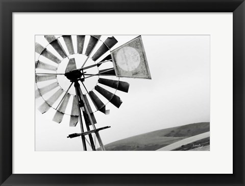 Framed Windmill IV Print