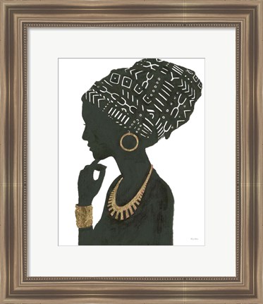 Framed Graceful Majesty II Print