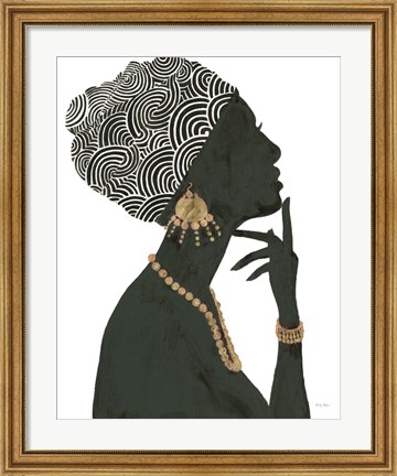 Framed Graceful Majesty I Print