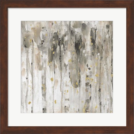 Framed Forest II Neutral Print