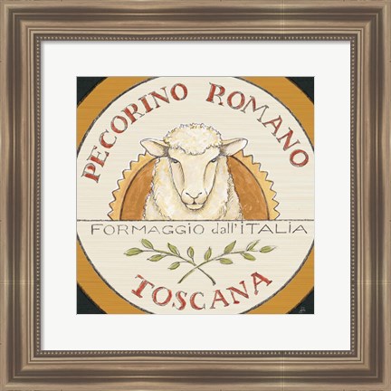 Framed Tuscan Flavor VII Print