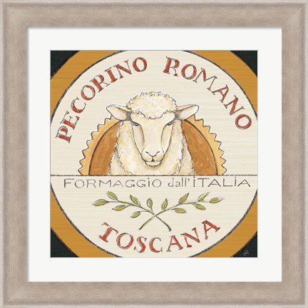 Framed Tuscan Flavor VII Print