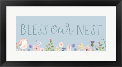 Framed Spring Sentiments V Print