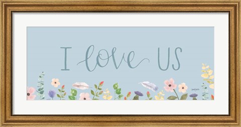 Framed Spring Sentiments III Print