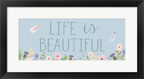 Framed Spring Sentiments I Print