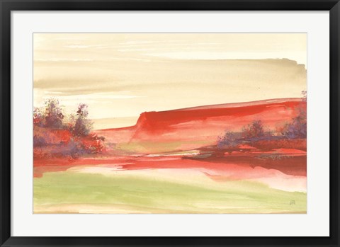 Framed Red Rock III Print