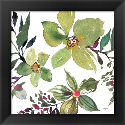 Framed Hellebore Ya Doing II Print