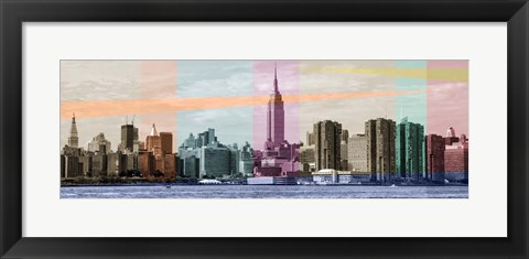 Framed Sound of a City Print