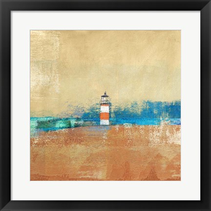 Framed Lighthouse Print