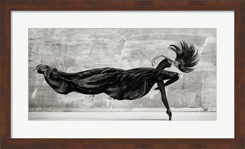 Framed Black Swan Print