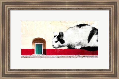 Framed Waiting for You, Mexico City Print