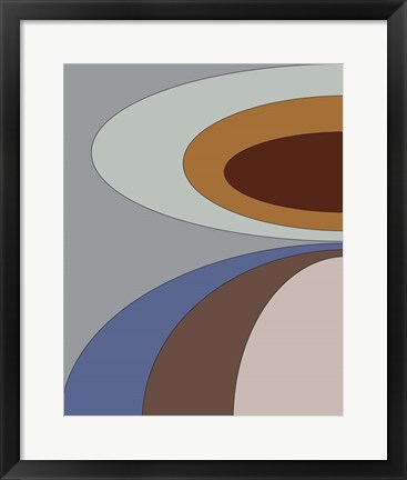 Framed Floating Ellipse Print