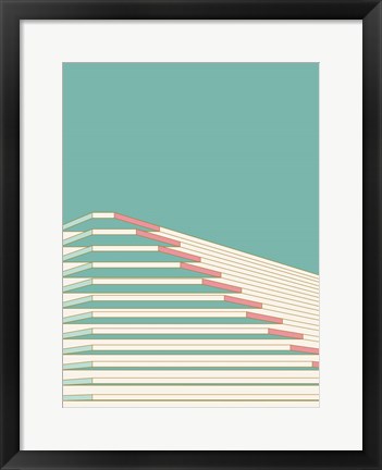 Framed Shade Pagoda Print