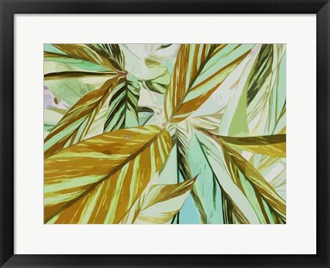 Framed Waikiki Walk A1 Print