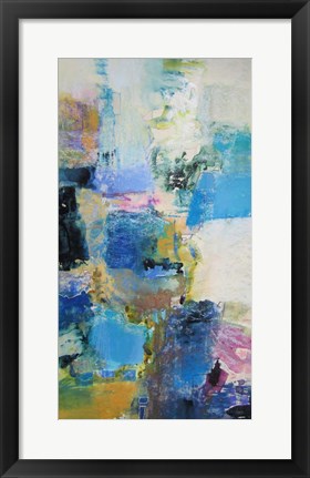 Framed Cool Blues 2 Print