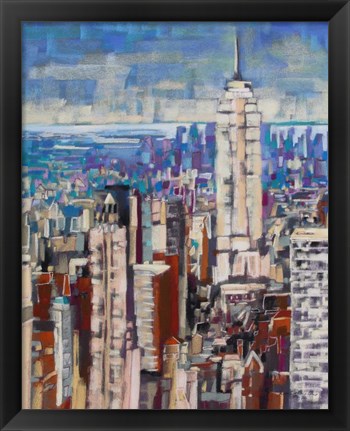 Framed Empire State II Print